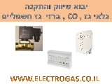 יבוא ושיווק גלאי גז וברזי גז חשמליים