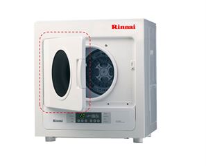 דלת פאנל קדמי למייבש כביסה בגז - Rinnai דגם 6 ק"ג אלקטרוגז (ל.י גזגז בע"מ) - טכנולוגיות גז מתקדמות