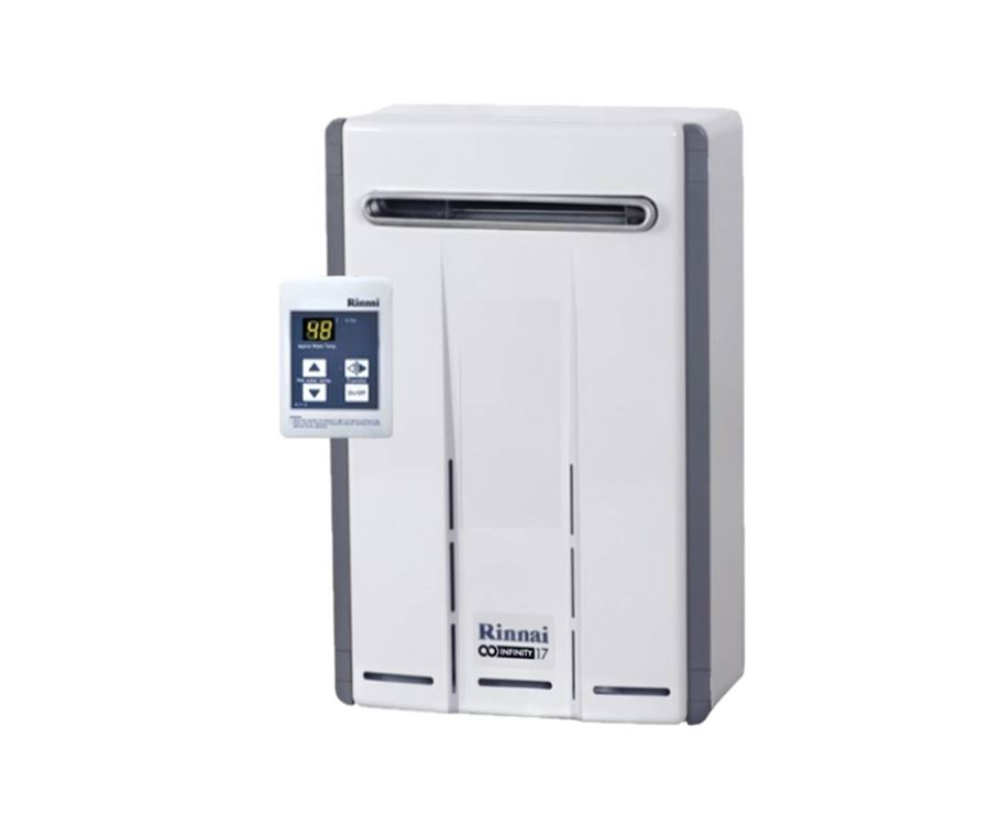 בהצדעה לאנשי כוחות הביטחון - מחמם מים בגז RINNAI יפן 17 ליטר - להתקנה חיצונית