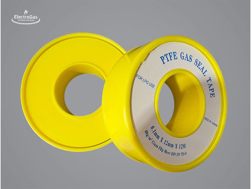 סרט טפלון אטימת תבריגים לגז לדרישות תקן EN 751-3