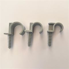 שלות אומגה מחזיקי חד אוזן לקיבוע צנרת במידות שונות - פלסטיק אלקטרוגז (ל.י גזגז בע"מ) - טכנולוגיות גז מתקדמות