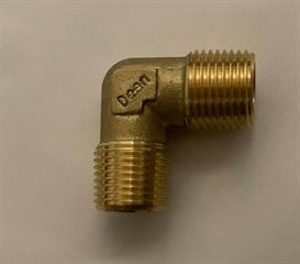 זויות פליז לצנרת גז בקטרים 1/8"-3/4"