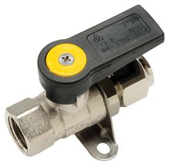 ברז גז כדורי תבריג NPT 1/2" נקבה X פלר זכר אלקטרוגז (ל.י גזגז בע"מ) - טכנולוגיות גז מתקדמות
