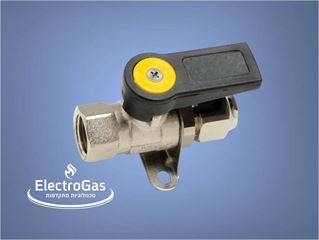 ברז גז כדורי תבריג NPT 1/2" נקבה X פלר זכר אלקטרוגז (ל.י גזגז בע"מ) - טכנולוגיות גז מתקדמות