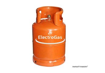 בלון גז / מיכל 5 ק"ג כולל מילוי -אין משלוחים / איסוף עצמי מפ"ת אלקטרוגז (ל.י גזגז בע"מ) - טכנולוגיות גז מתקדמות
