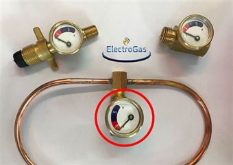 שעון מד - גז לדעת כמה גז נשאר לנו במיכל