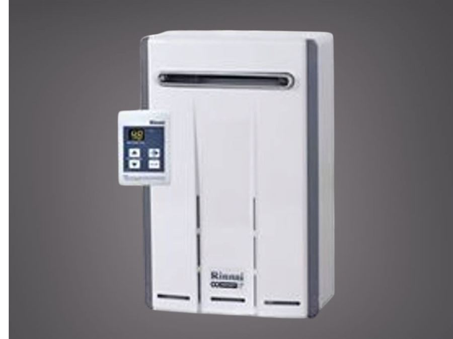 מחמם מים בגז RINNAI תוצרת יפן 20 ליטר - *כולל התקנה* להתקנה חיצונית