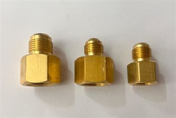 מחברי פליז תבריג NPT נקבה X פלר זכר - בקטרים 1/8"-3/4" אלקטרוגז (ל.י גזגז בע"מ) - טכנולוגיות גז מתקדמות