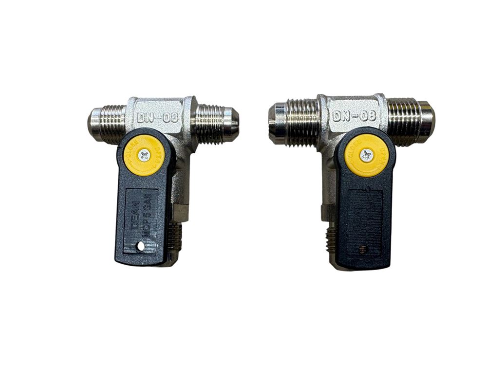 ברז גז כדורי T לפיצול נקודת גז