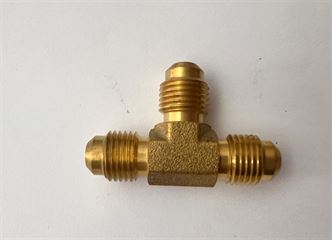טי פליז פלר בקטרים 5/16"-1/2" פלר אלקטרוגז (ל.י גזגז בע"מ) - טכנולוגיות גז מתקדמות