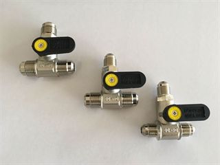 ברז גז כדורי T לפיצול נקודת גז אלקטרוגז (ל.י גזגז בע"מ) - טכנולוגיות גז מתקדמות