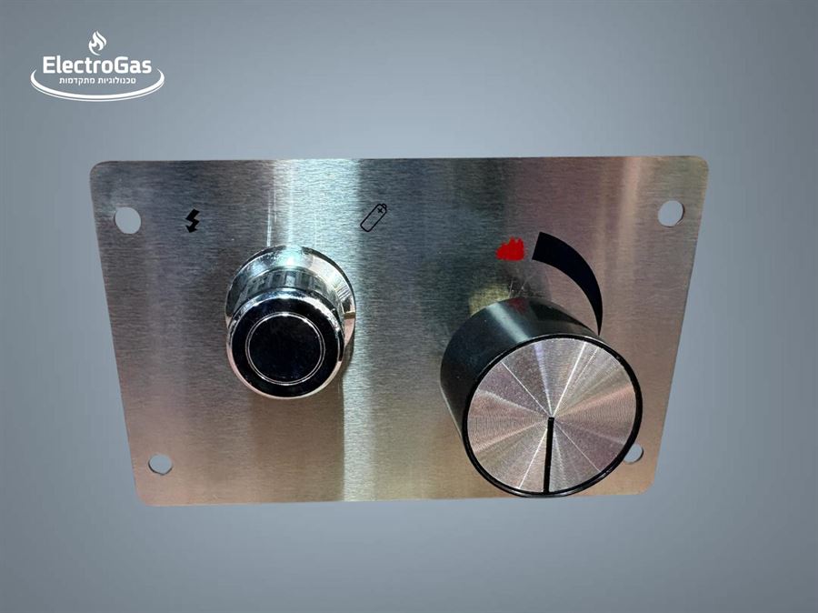 פאנל הפעלה מקצועי אוניברסלי כולל הצתה וחיישן בטיחות טרמוקפל למבערי גז שונים ולמדורות גינה