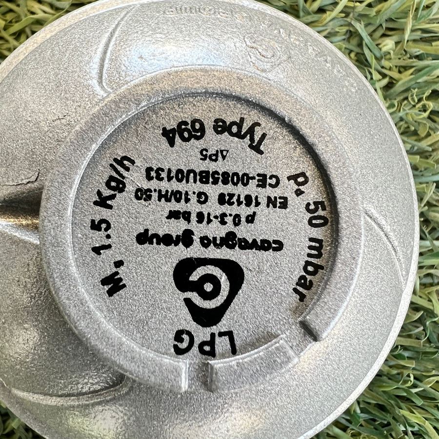 ווסת גז 50 מיליבר קומפלט / 1.5 קג