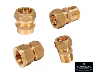 מקשר / מחבר מים - זכר X לחיבור PEX אלקטרוגז (ל.י גזגז בע"מ) - טכנולוגיות גז מתקדמות