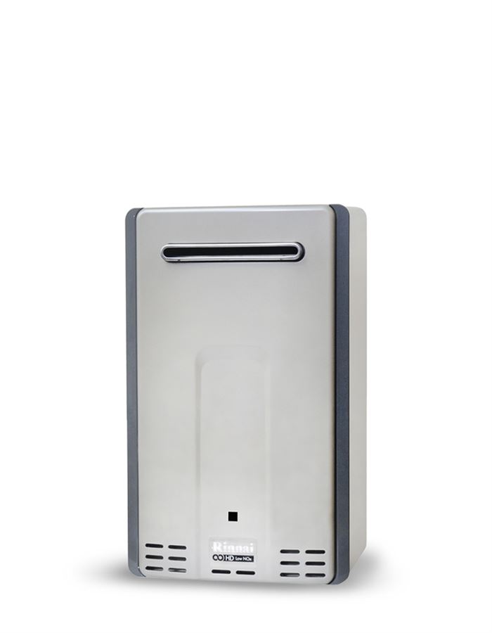 מחמם מים בגז RINNAI תוצרת יפן 28 ליטר - התקנה חיצונית