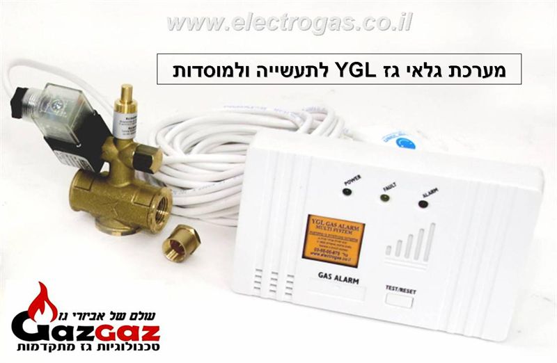 אישורים ובדיקות חד שנתיות לגלאי גז - לדרישות מכבי אש / חברות גז / חברות ביטוח