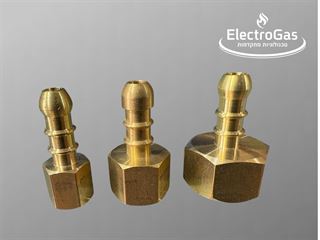 אף גומי לצינור גז - נקבה NPT בקטרים 3/4"-1/8" אלקטרוגז (ל.י גזגז בע"מ) - טכנולוגיות גז מתקדמות
