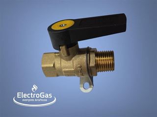 ברז כדורי לגז 1/2" NPT - זכר X נקבה אלקטרוגז (ל.י גזגז בע"מ) - טכנולוגיות גז מתקדמות