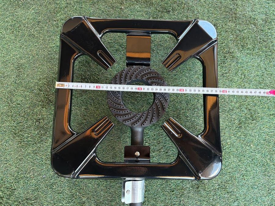 כירת גז דגם גלבוע מבער אחד / לשטח לחצר ולמחנאות כולל צינור ווסת גז POL