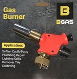 ראש ברנר גז מקצועי עם הצתה למיכל MAP להדלקת פחמים / לקונדיטורים / להלחמת נחושת אלקטרוגז (ל.י גזגז בע"מ) - טכנולוגיות גז מתקדמות