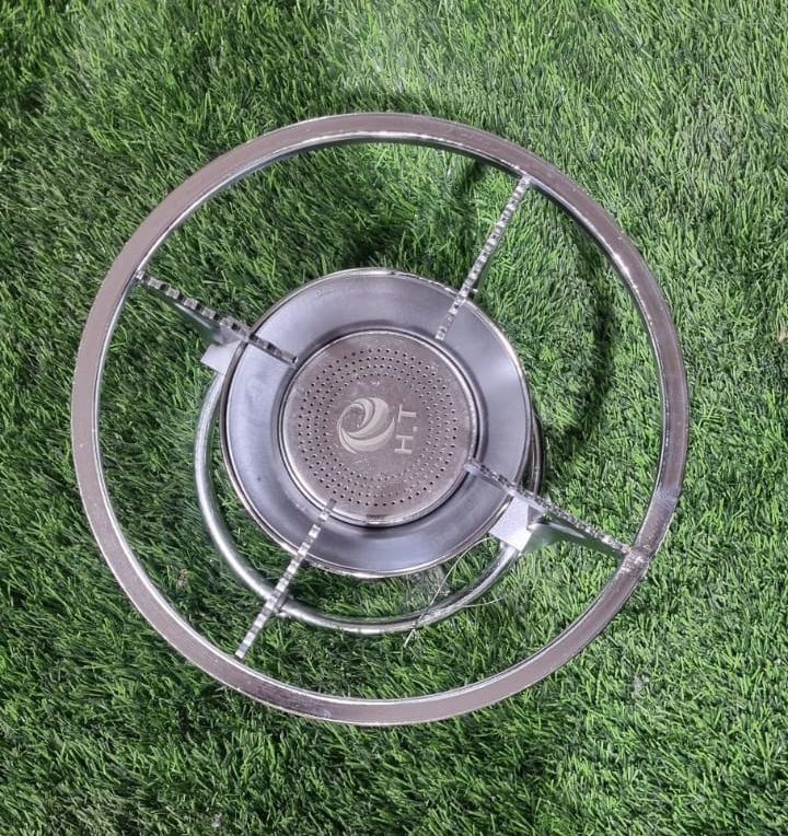 ראש גזיה עם סטנד לסירים מובנה מבער גז טורבו