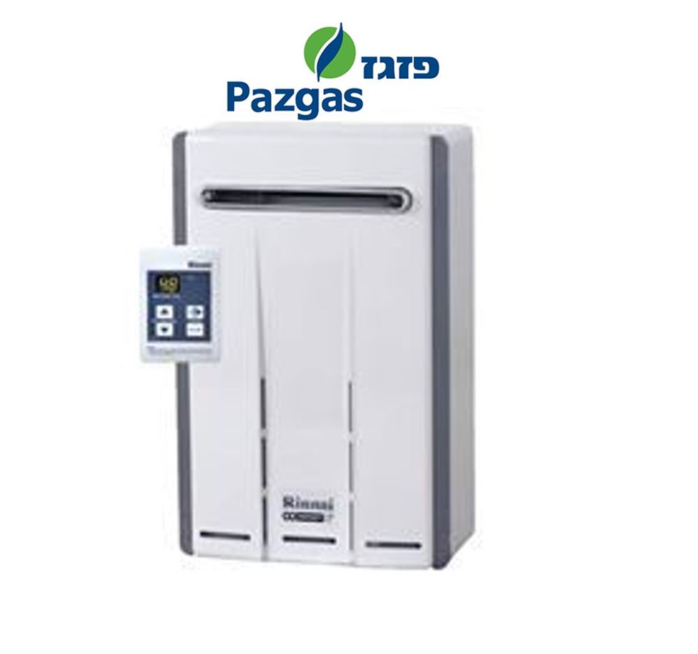 בהצדעה לאנשי כוחות הביטחון - מחמם מים בגז RINNAI יפן 17 ליטר - להתקנה חיצונית